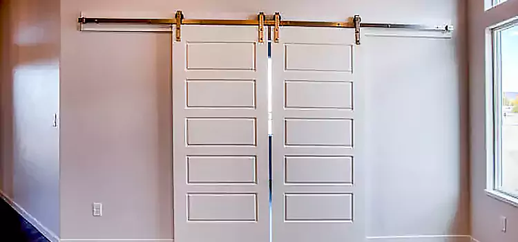 Glass Barn Door with Installation Hardware Kit Battle Ground