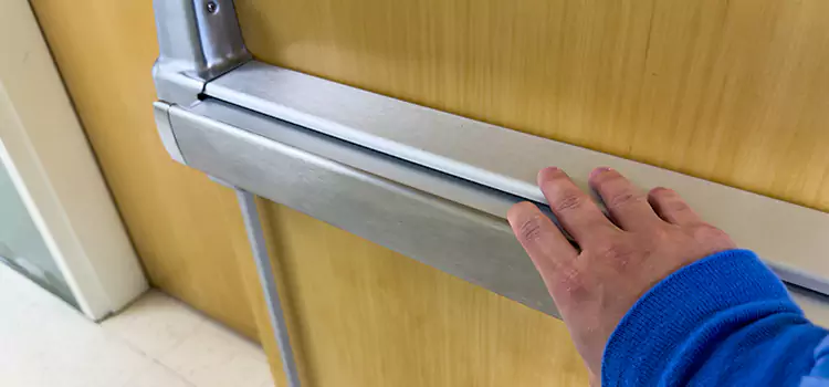 Installing a Push Bar on a Door Battle Ground